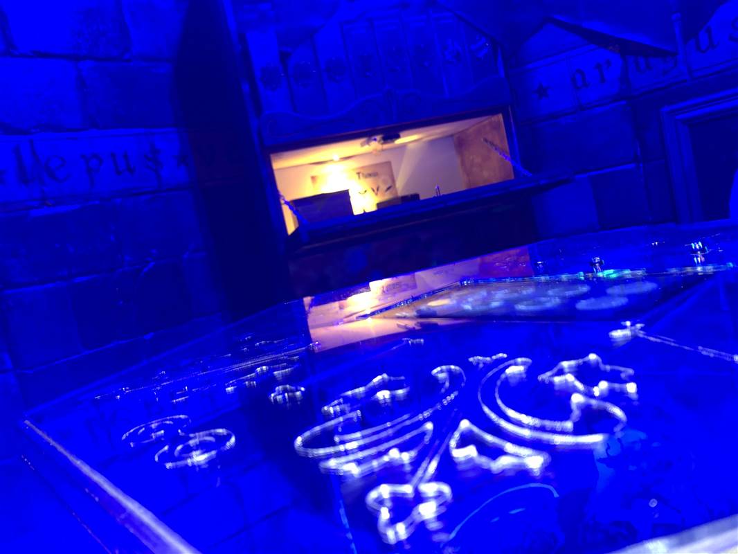 Ambientazione blu della room Jack Sparrow